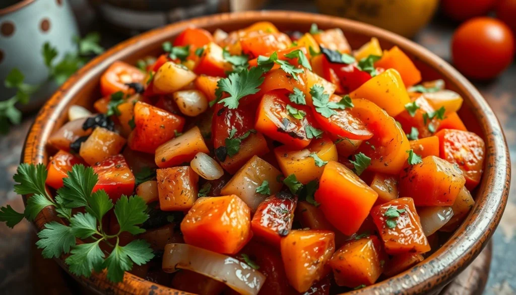 Tunisian Mechouia Salad