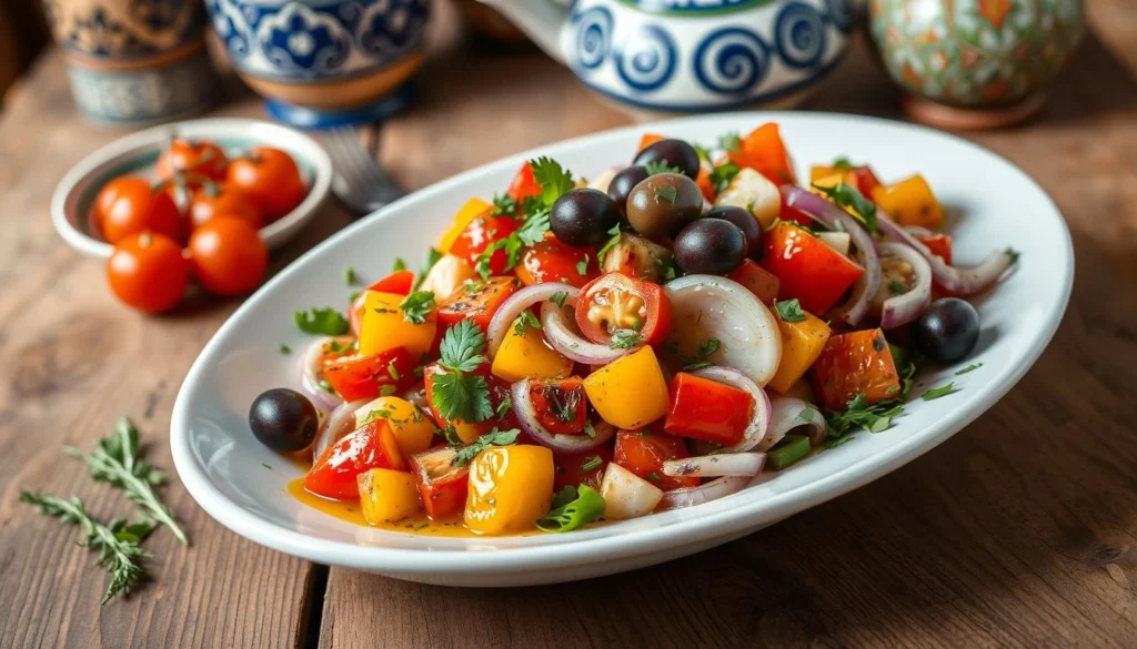 Tunisian Mechouia Salad